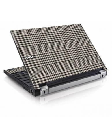 Grey Plaid Dell E4200 Laptop Skin