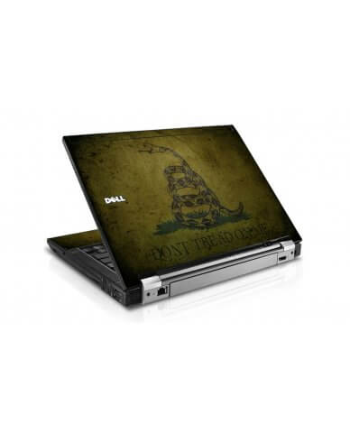 Green Dont Tread Flag Dell E4300 Laptop Skin