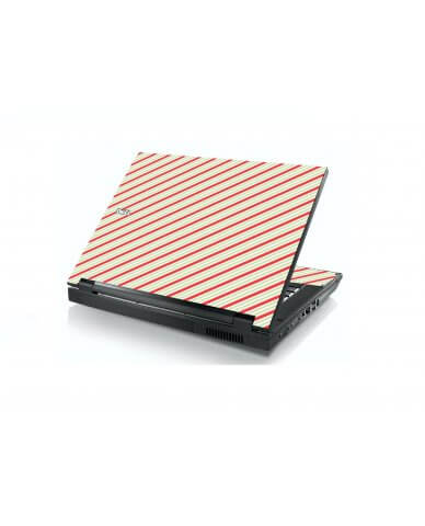 Circus Stripes Dell E5400 Laptop Skin