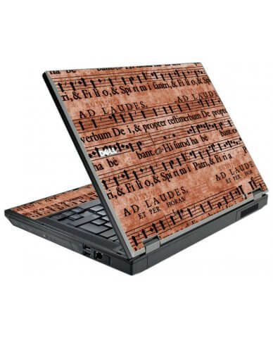 Latin Sheet Music Dell E5410 Laptop Skin