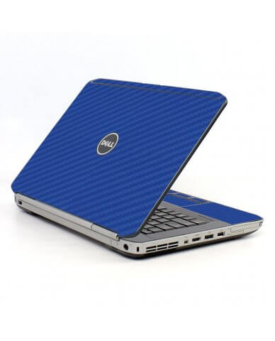 Blue Carbon Fiber Dell E5430 Laptop Skin