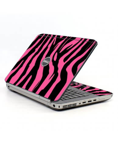 Pink Zebra Dell E5530 Laptop Skin