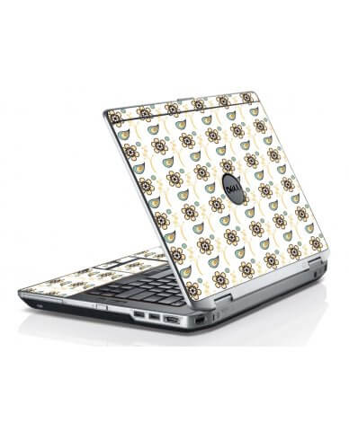 Fun Floral Dell E6320 Laptop Skin