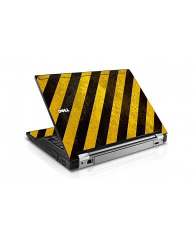 Caution Stripes Dell E6410 Laptop Skin