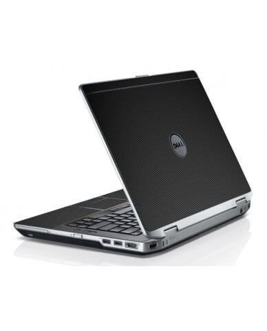 Black Carbon Fiber Dell E6420 Laptop Skin