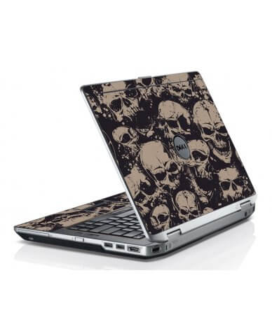 Grunge Skulls Dell E6420 Laptop Skin