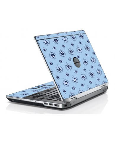 Nautical Blue Dell E6420 Laptop Skin