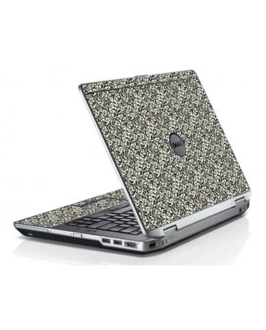 Black Versailles Dell E6430 Laptop Skin