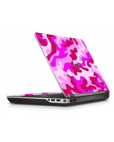 Pink Camo Dell E6440 Laptop Skin