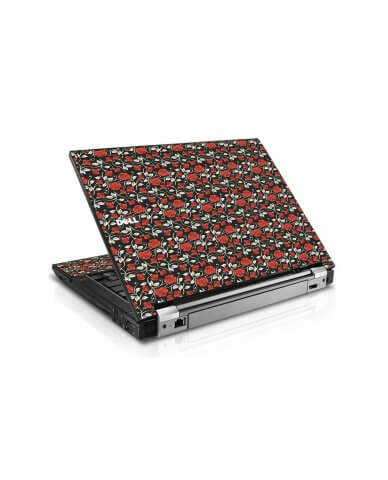 Black Red Roses Dell E6500 Laptop Skin
