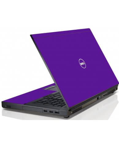 Purple Dell M4600 Laptop Skin