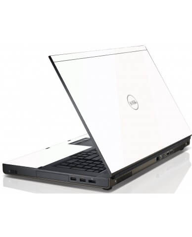 White Dell M4600 Laptop Skin