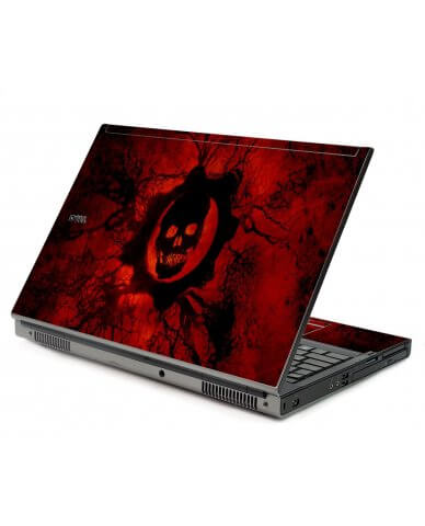 Dark Skull Dell M6400 Laptop Skin