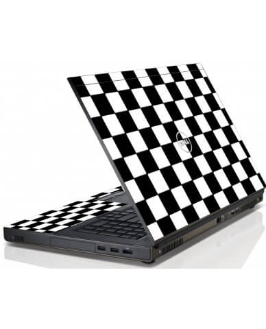 Checkered Dell M6600 Laptop Skin
