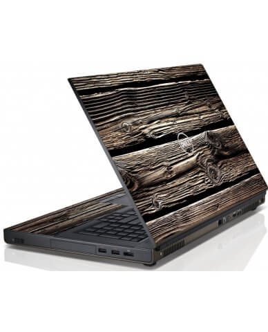 Wood Dell M6600 Laptop Skin