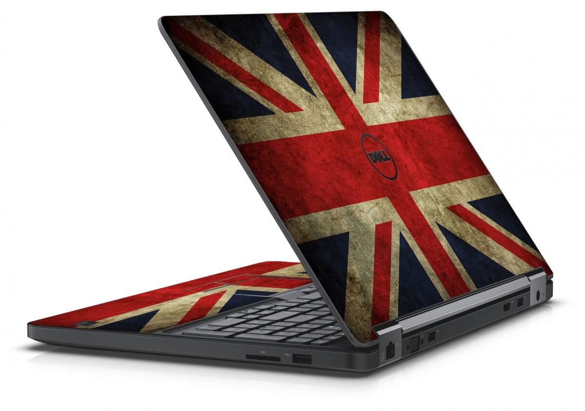 BRITISH FLAG DELL LATITUDE E5550 SKIN
