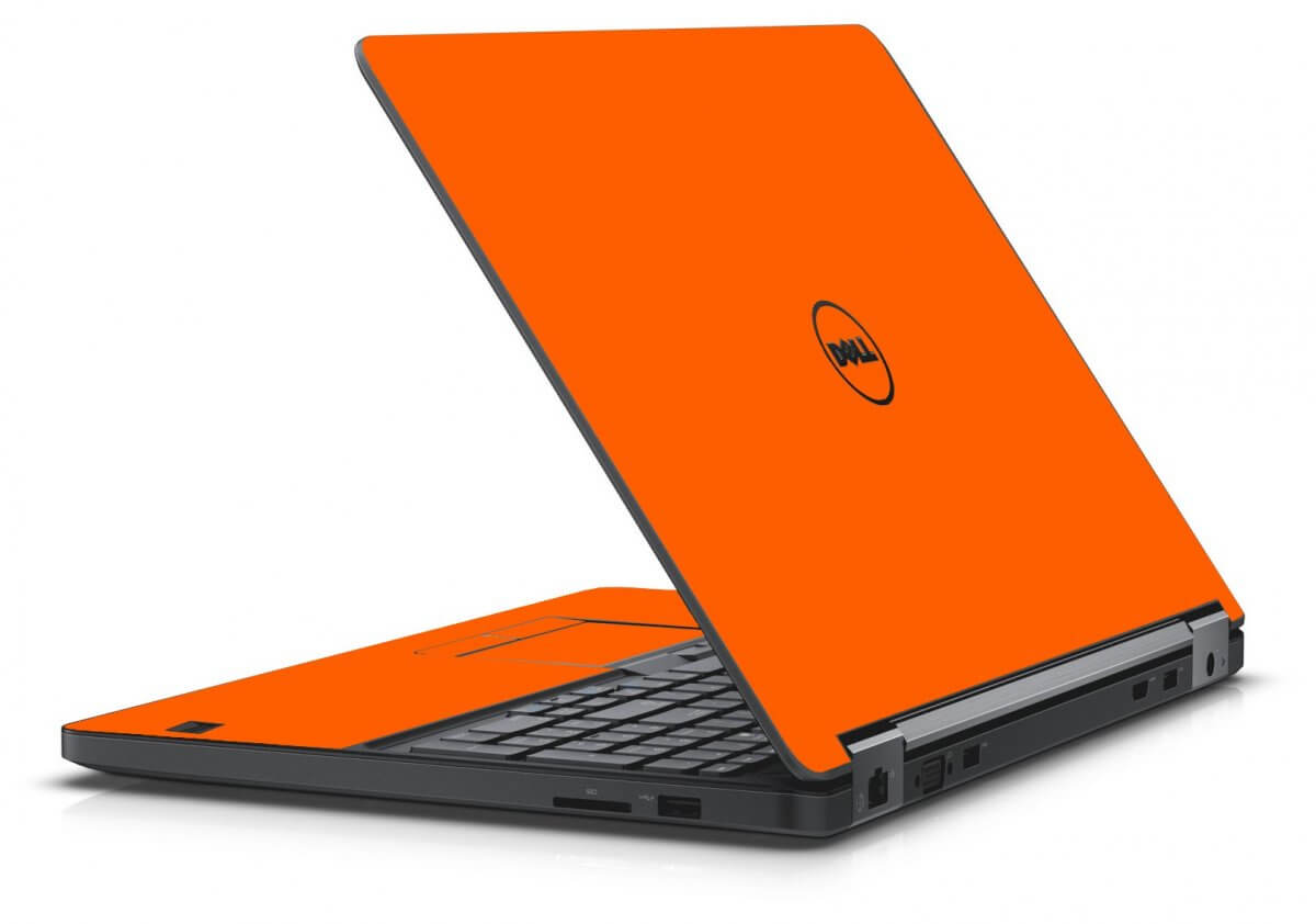 ORANGE DELL LATITUDE E5550 SKIN