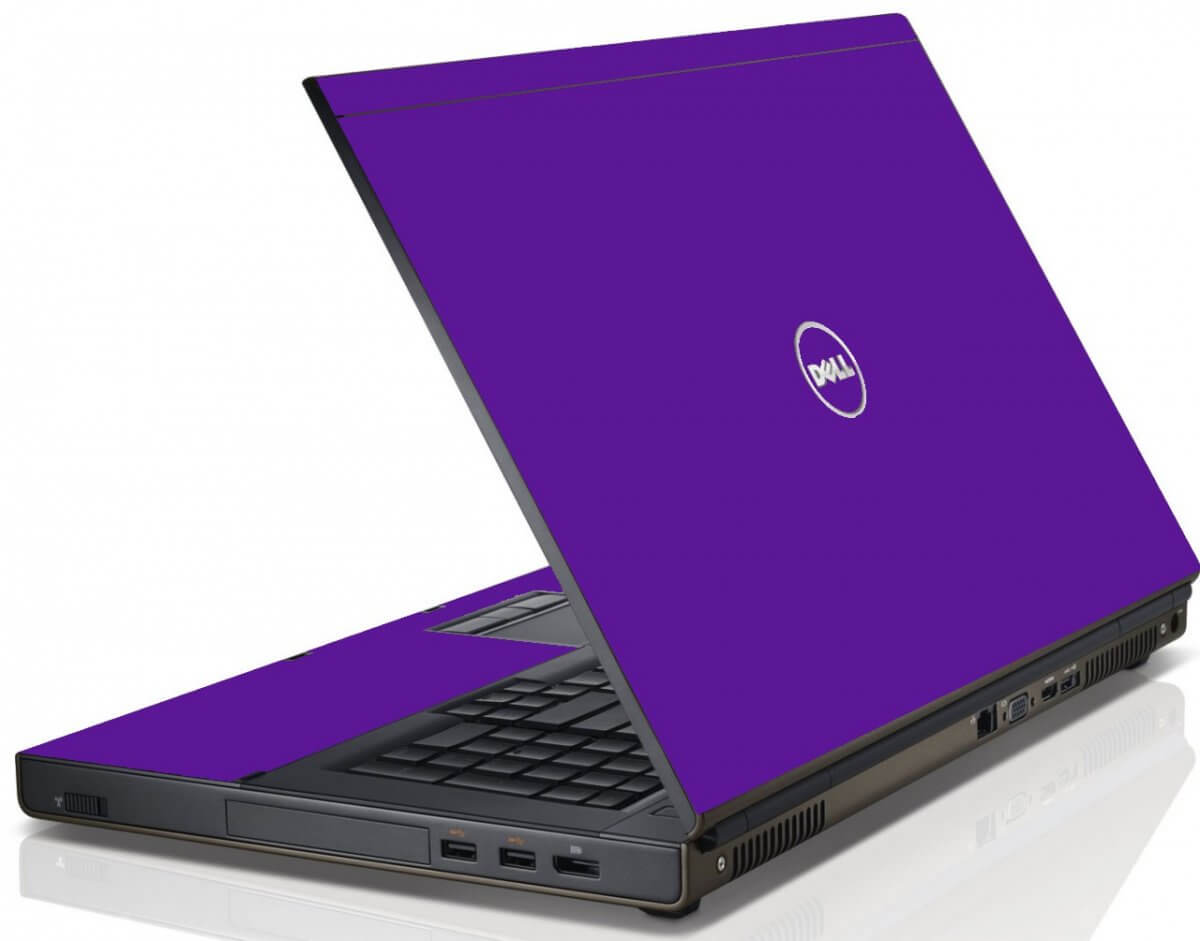 PURPLE Dell Precision M4800 Laptop Skin