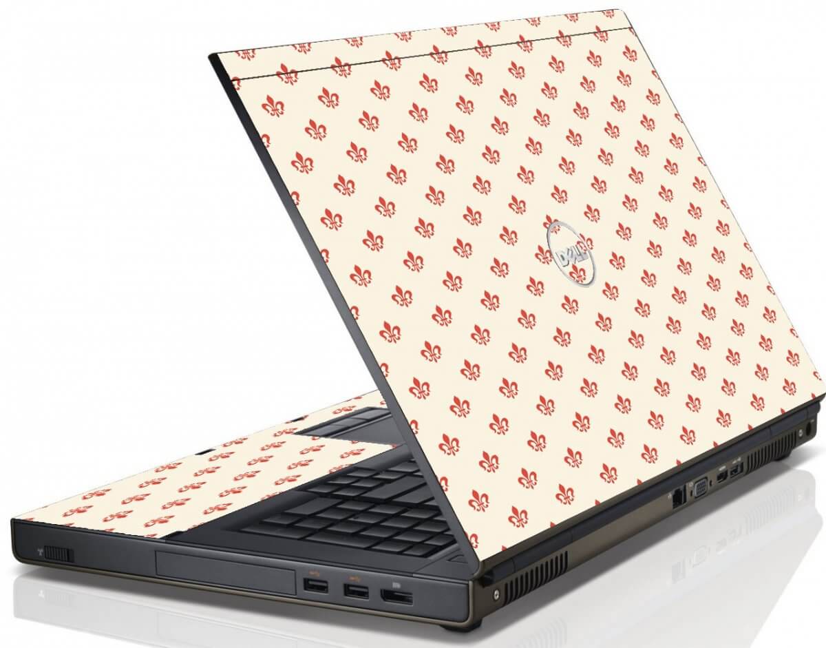 WHITE AND PINK VERSAILLES Dell Precision M4800 Laptop Skin