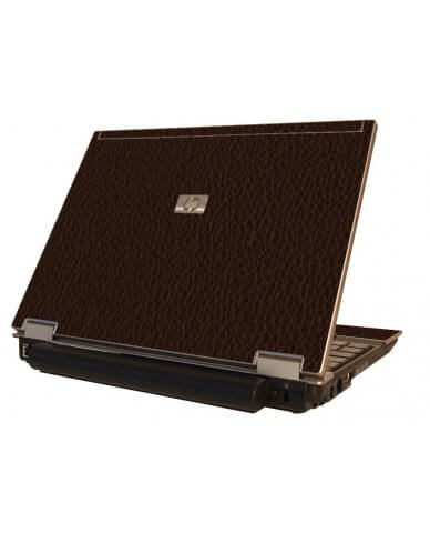 Brown Leather HP Elitebook 2530P Laptop Skin