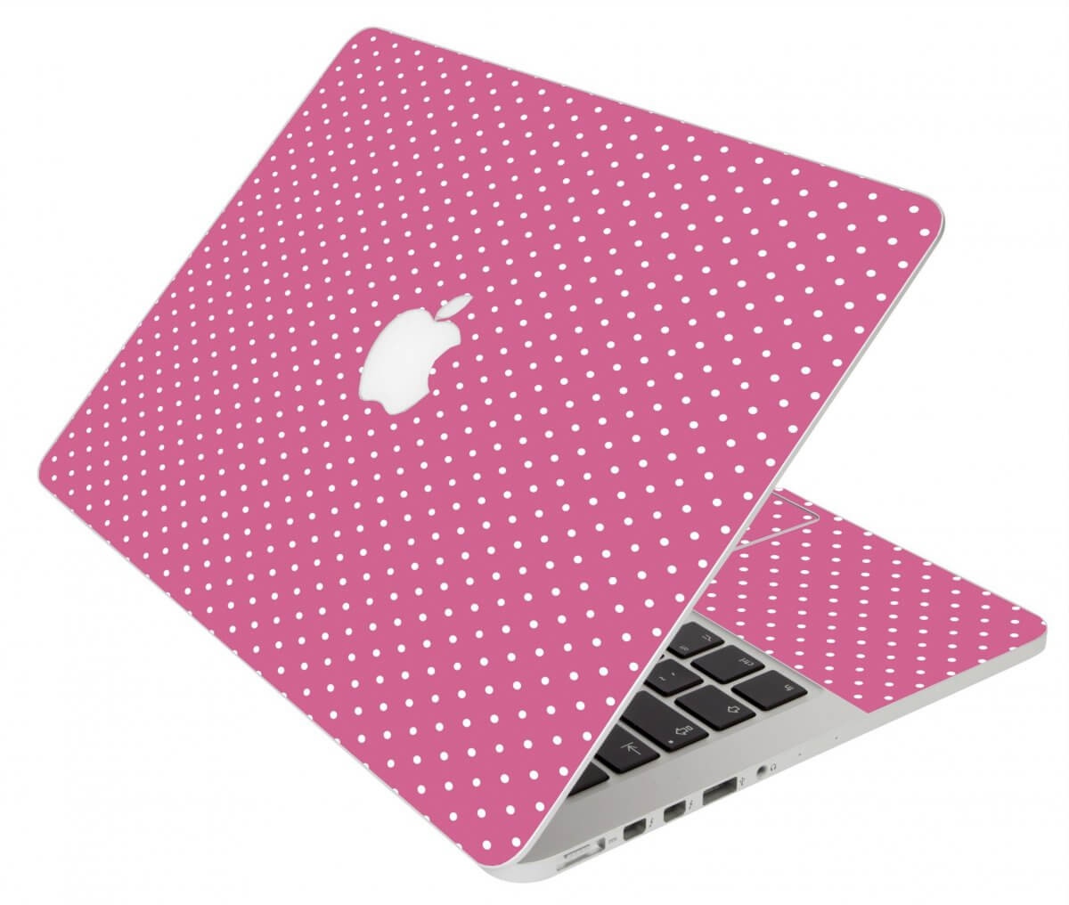 Pink Polka Dot Apple Macbook Original 13 A1181 Laptop Skin