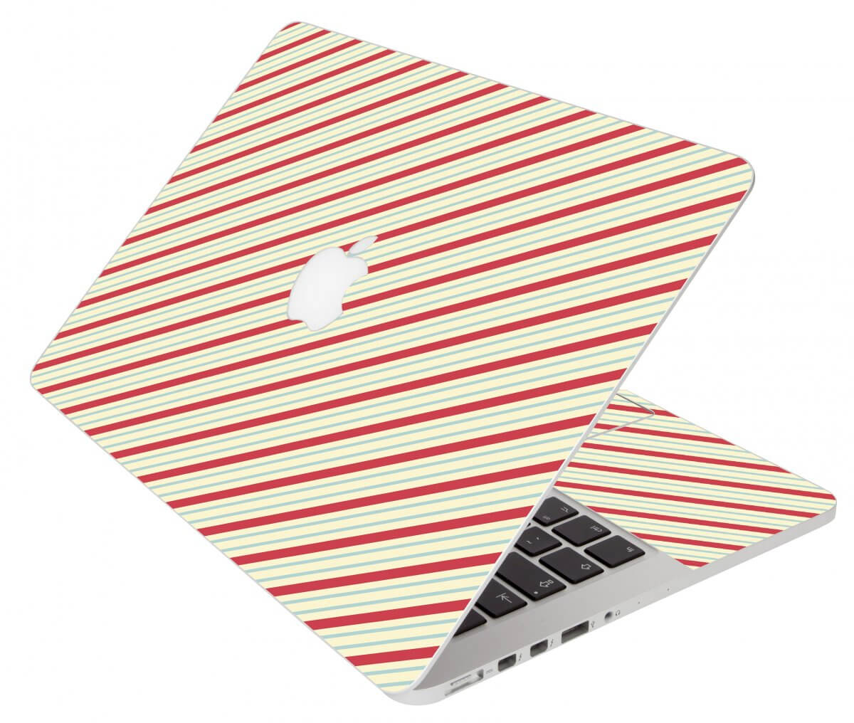 Circus Stripes Apple Macbook Pro 15 A1286 Laptop Skin