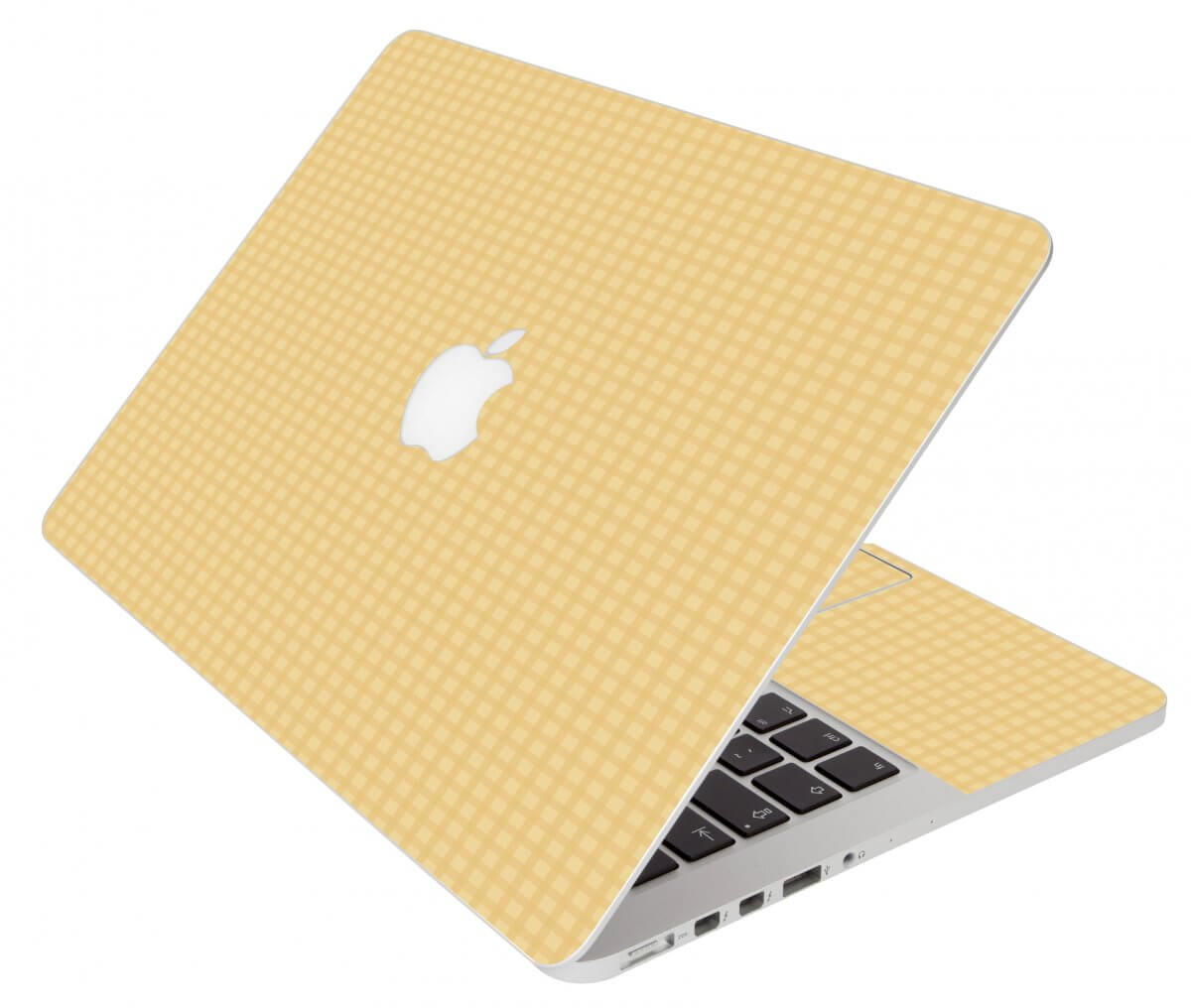 Warm Gingham Apple Macbook Pro 15 A1286 Laptop Skin