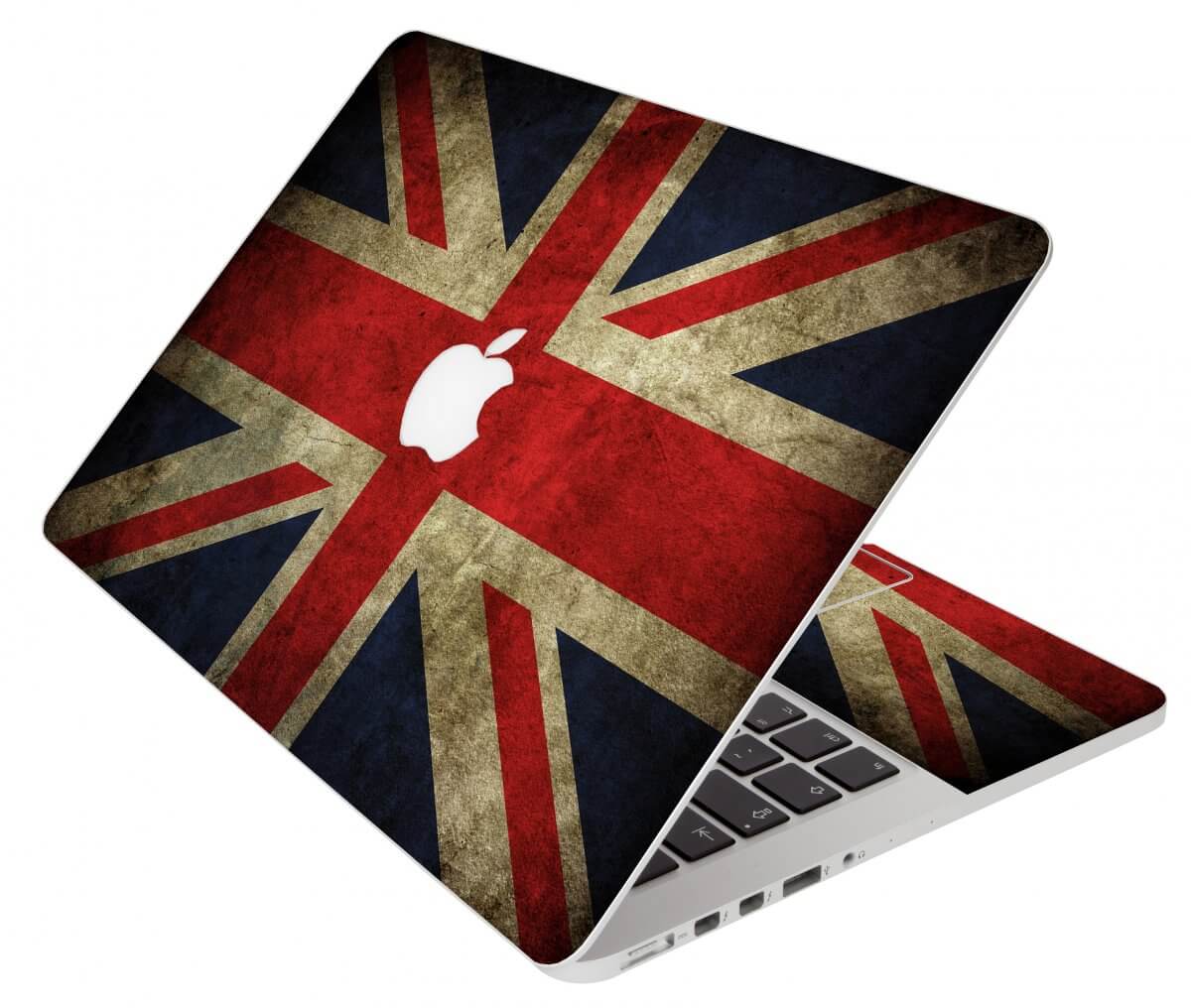 British Flag Apple Macbook Pro 17 A1151 Laptop Skin