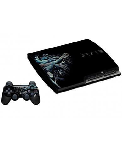 ZOMBIE HANDS PLAYSTATION 3 GAME CONSOLE SKIN