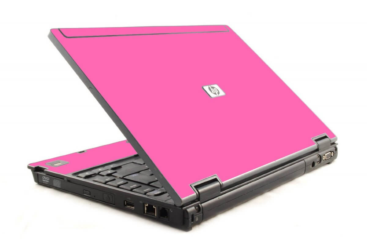 Pink HP Compaq 6910P Laptop Skin