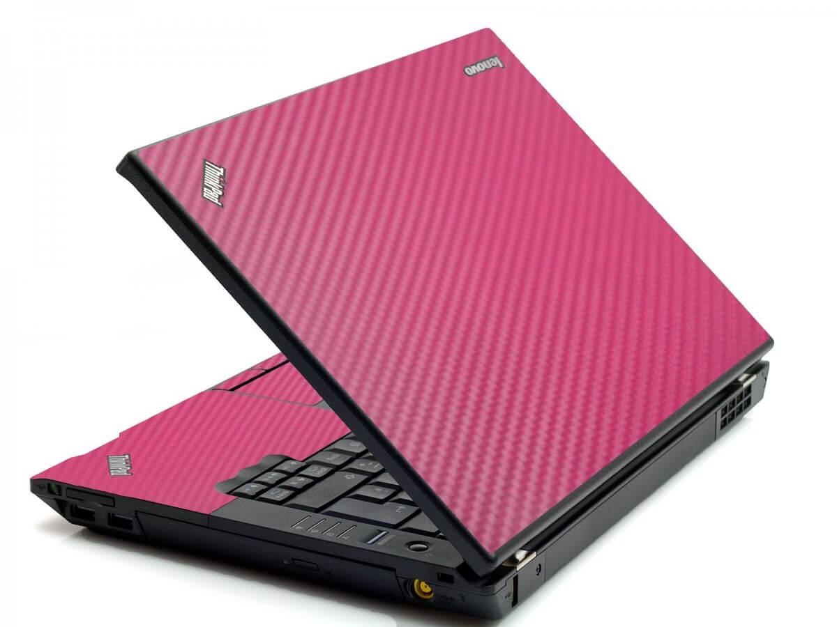 Pink Carbon Fiber IBM Sl400 Laptop Skin