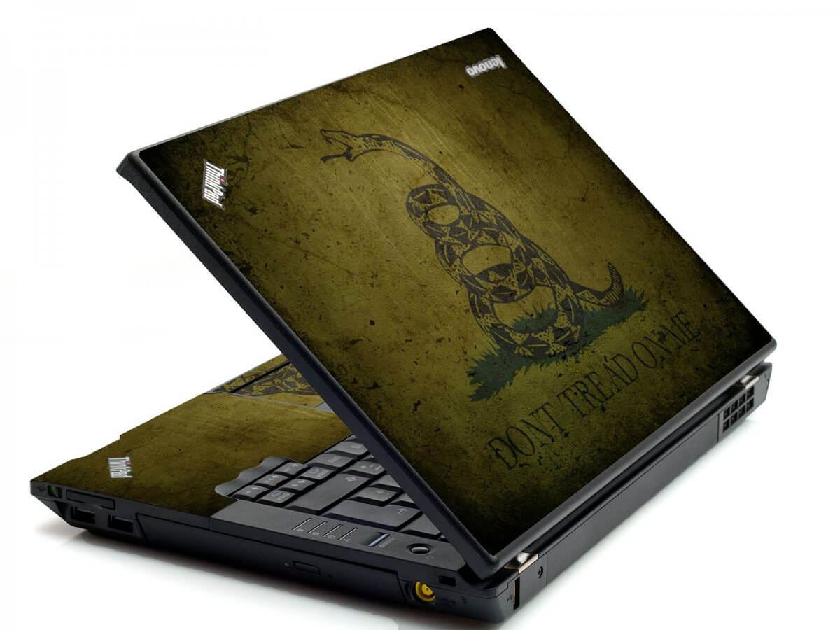 Green Don't Tread Flag IBM T420 Laptop Skin 
