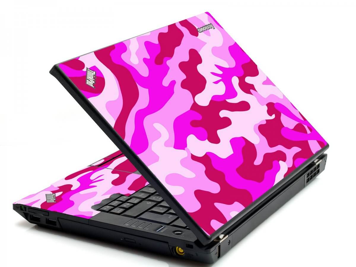 Pink Camo IBM T420 Laptop Skin